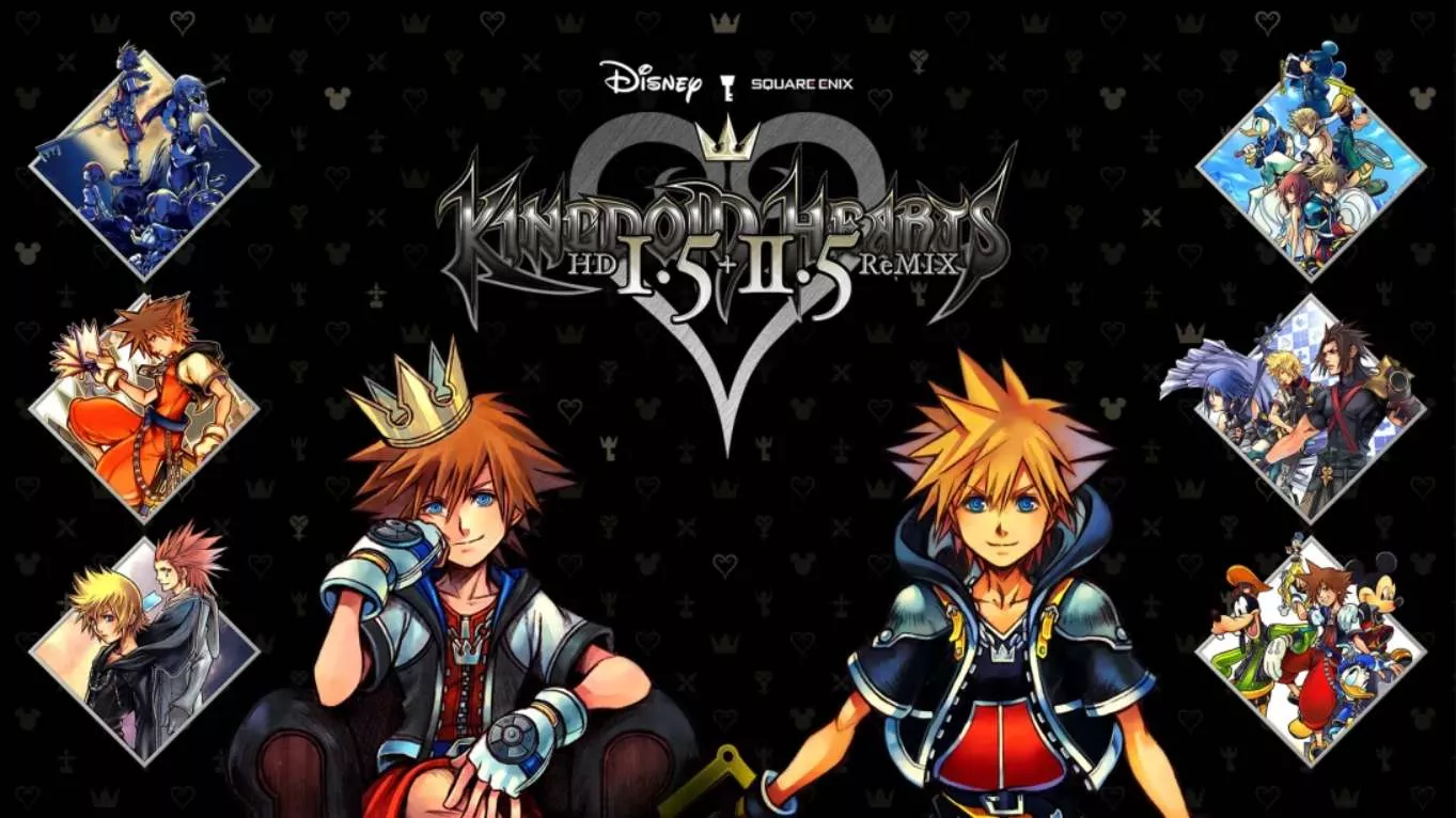 【美版】王国之心 -HD 1.5+2.5 ReMIX- KINGDOM HEARTS -HD 1.5+2.5 ReMIX- 英语 【美版】王国之心 -HD 1.5+2.5 ReMIX- KINGDOM HEARTS -HD 1.5+2.5 ReMIX- 英语