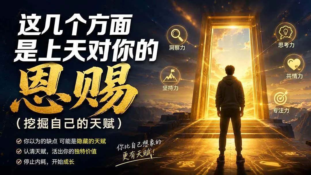 (19964期)付费文章:这几个方面是上天对你的恩赐(挖掘自己的天赋)-33资源网