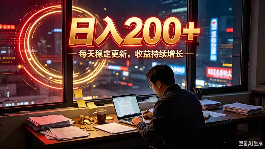 番茄达人变现新玩法,全自动运行 每日300+-33资源网