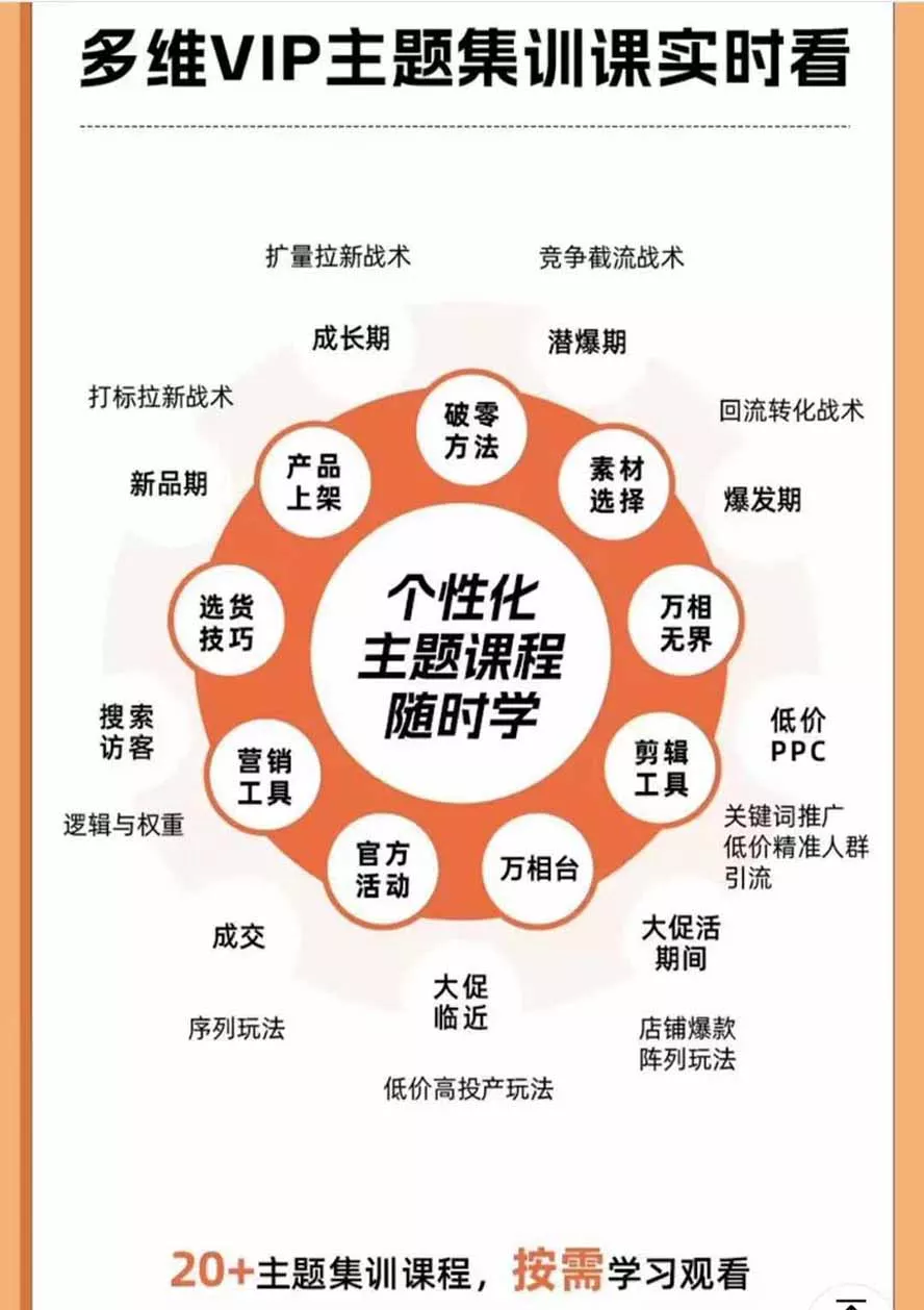 2026淘天开单秘籍PRO实战陪跑课程：全套落地运营玩法，一站式解决淘宝流量低、不出单难题(更新260823-33资源网