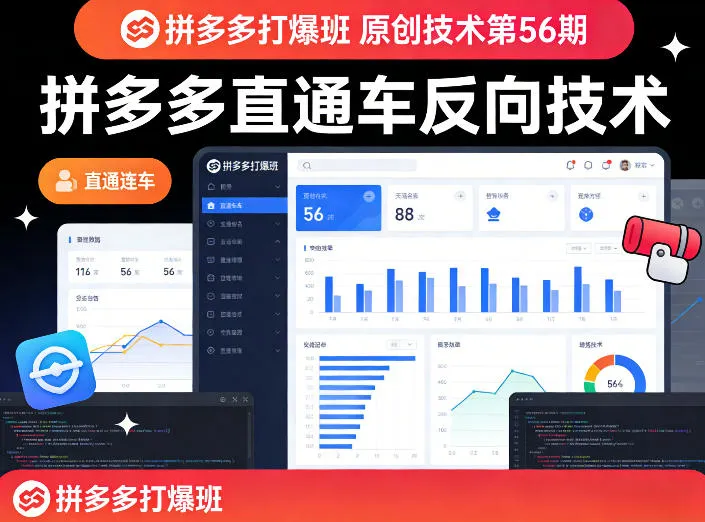 《拼多多打爆班》原创技术第56期，拼多多直通车反向技术-33资源网