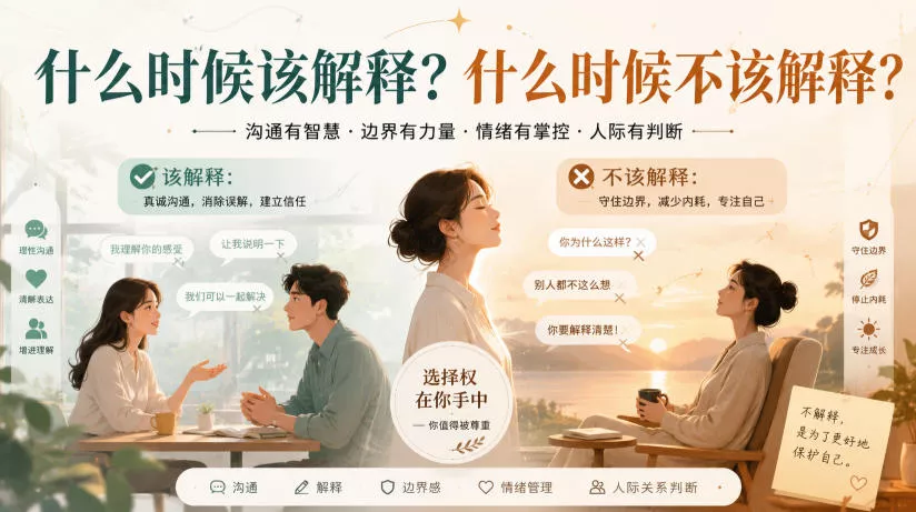 付费文章:什么时候该解释?什么时候不该解释?-33资源网
