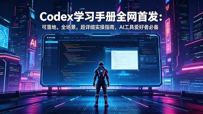 (18871期)Codex学习手册全网首发:可落地,全场景,超详细实操指南,AI工具爱好者必备-33资源网