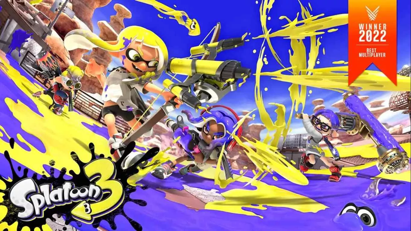 【美版】斯普拉遁3 Splatoon 3 中文 【美版】斯普拉遁3 Splatoon 3 中文