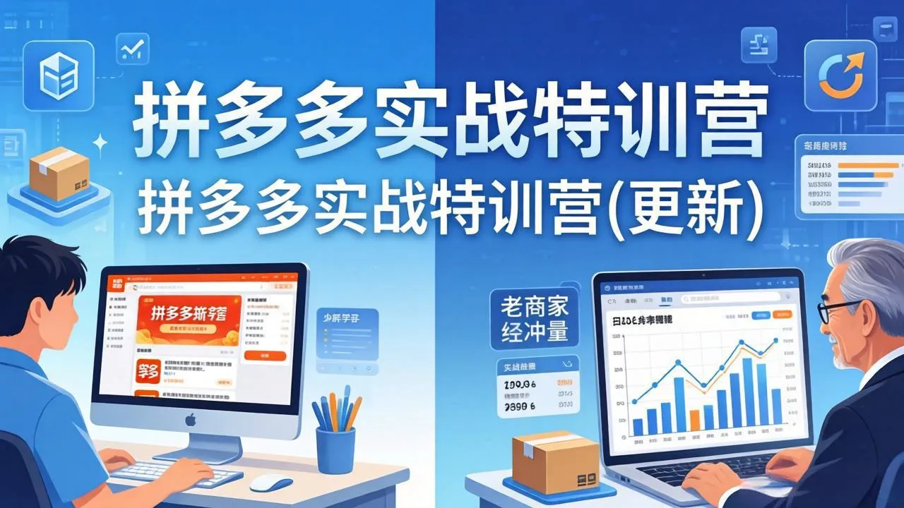 拼多多实战特训营(更新4月24-33资源网