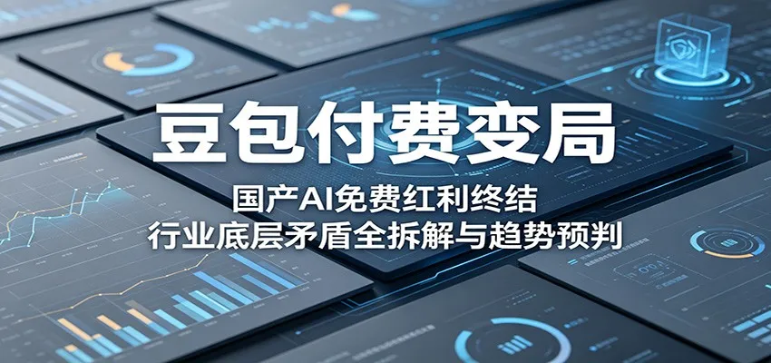 豆包付费变局：国产AI免费红利终结，行业底层矛盾全拆解与趋势预判-33资源网