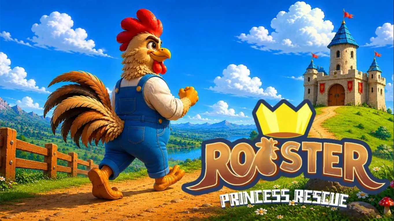 【日版】公鸡勇士：拯救公主 .Rooster: Princess Rescue 英语-33资源网