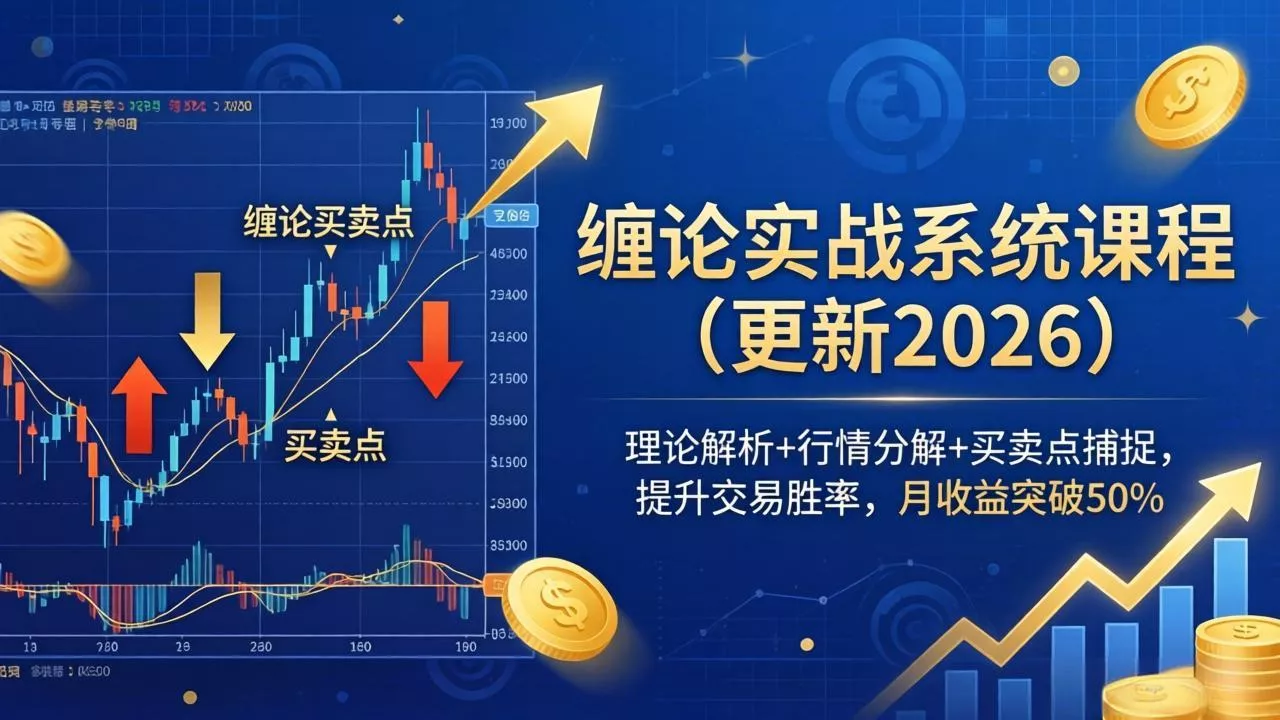 缠论实战系统课程(更新26年5月-33资源网