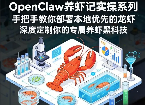 OpenClaw养虾记实操系列，手把手教你部署本地优先的龙虾，深度定制你的专属养虾黑科技-33资源网