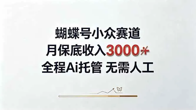 （20323期）视频号小众领域，月收入3000+， 全程Ai托管操作 新人2天学会！-33资源网