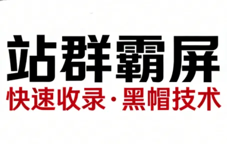 SEO野路子实战全集:快速收录、站群霸屏、黑帽技术(更新) SEO野路子实战全集:快速收录、站群霸屏、黑帽技术(更新)